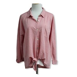 NWT Retrology Button Down/ Tie Up Shirt